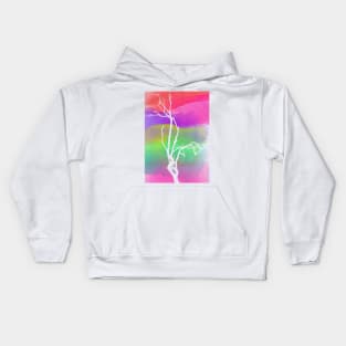 NATURE WATERCOLOR Kids Hoodie